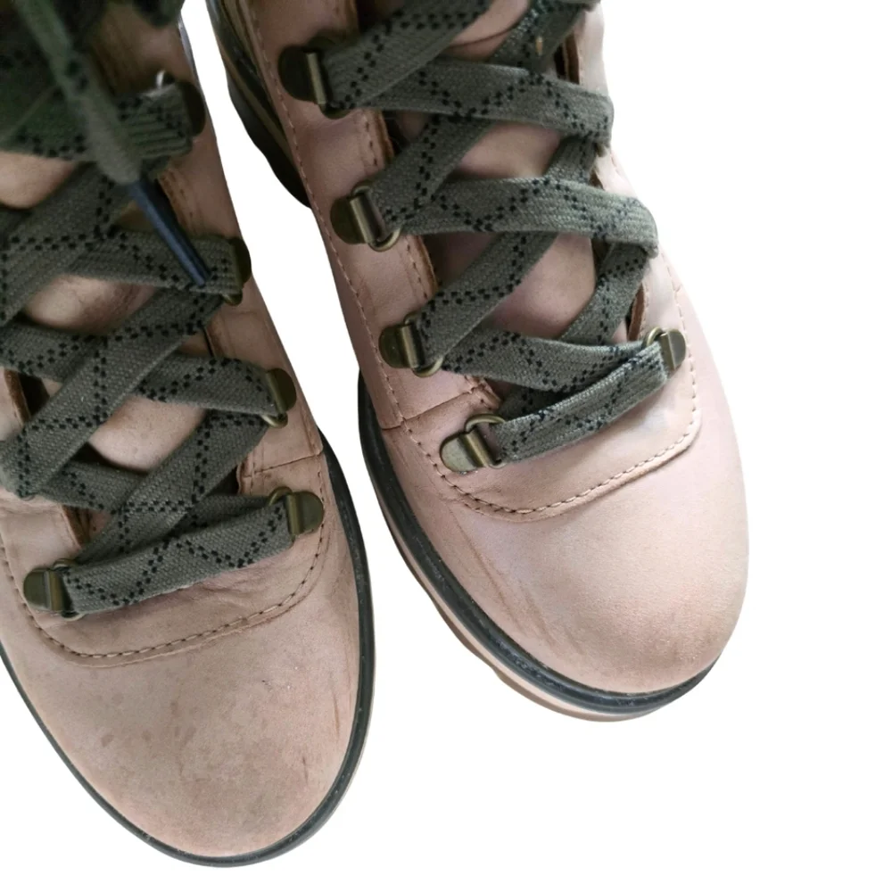 SOREL Lennox Hiker Waterproof Leather Boot Canoe Tan 8.5